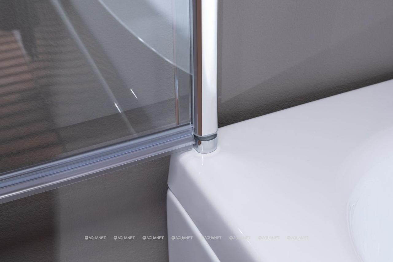 Шторка для ванны Aquanet SG-750, прозрачное стекло - фото 5 - id-p106035504
