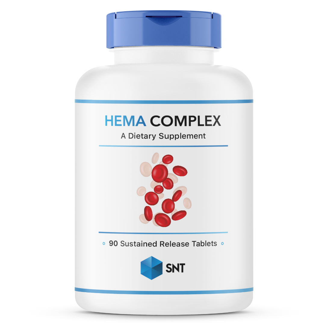 Комплекс витаминов Hema Complex, 90 sustained release tablets, SNT - фото 1 - id-p106034859