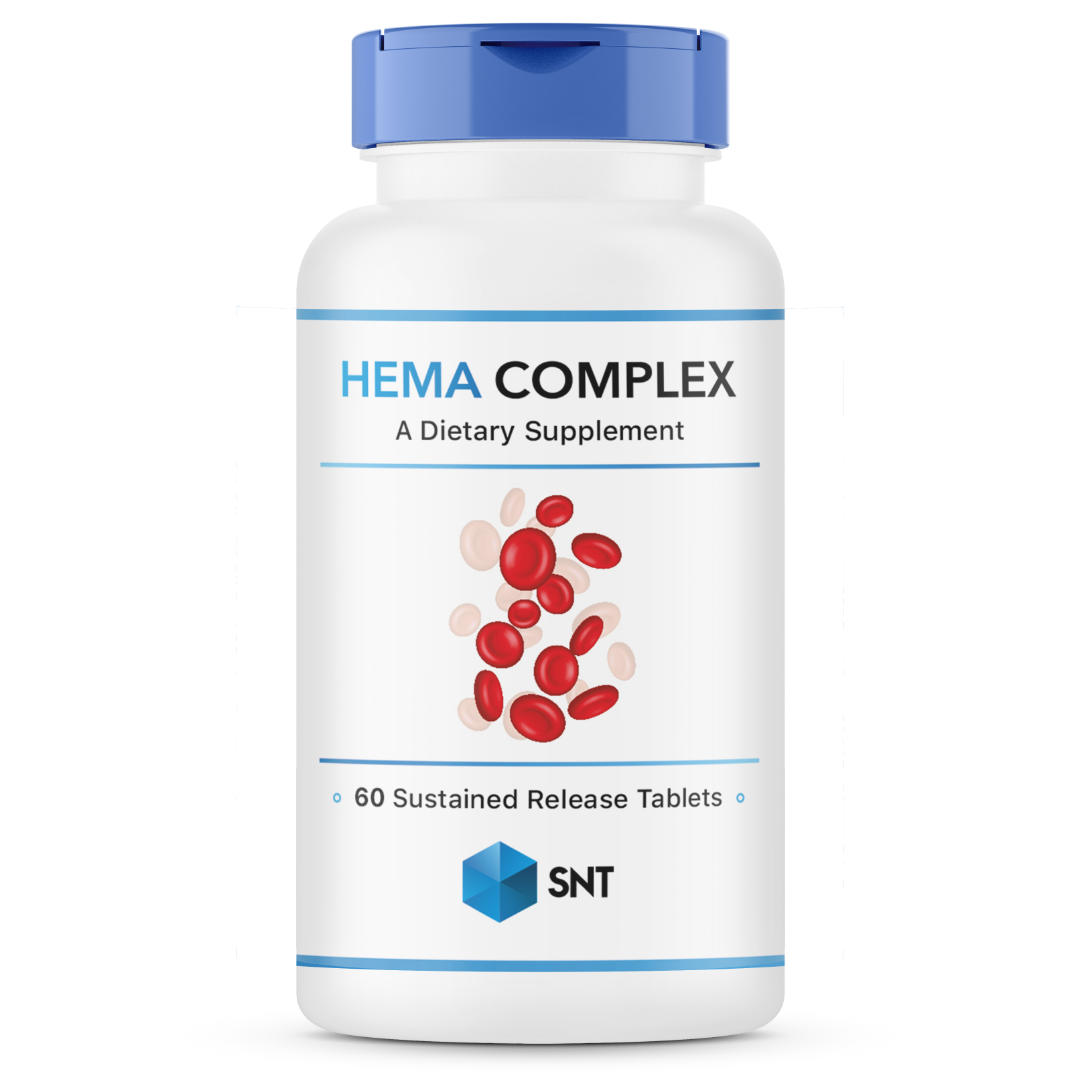 Комплекс витаминов Hema Complex, 60 sustained release tablets, SNT - фото 1 - id-p106034862