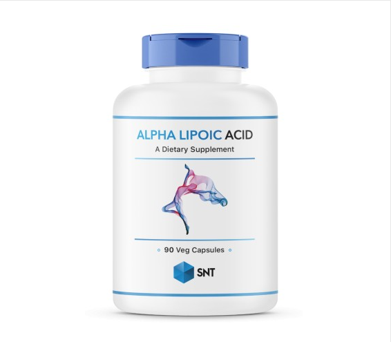 Бад Alpha Lipoic Acid 300 mg, 90 veg.caps, SNT - фото 1 - id-p106035054