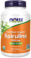 Spirullina, 500 mg, 500 tabs, NOW