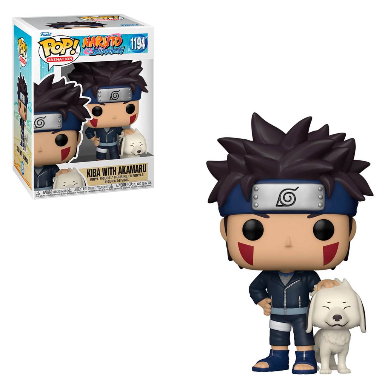 Funko Pop Kiba and Akamaru - Naruto - 1194 (ТЦ Евразия)