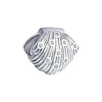 Подвеска - шарм из серебра с фианитами SOKOLOV 94033009 покрыто родием