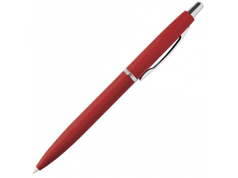 Ручка SAN REMO шариковая, автоматическая, красный металлический корпус 1.00 мм, синяя - фото 1 - id-p106044745