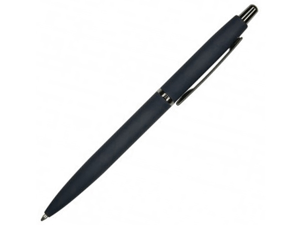 Ручка SAN REMO шариковая, автоматическая, темно-синий металлический корпус 1.00 мм, синяя - фото 1 - id-p106044746