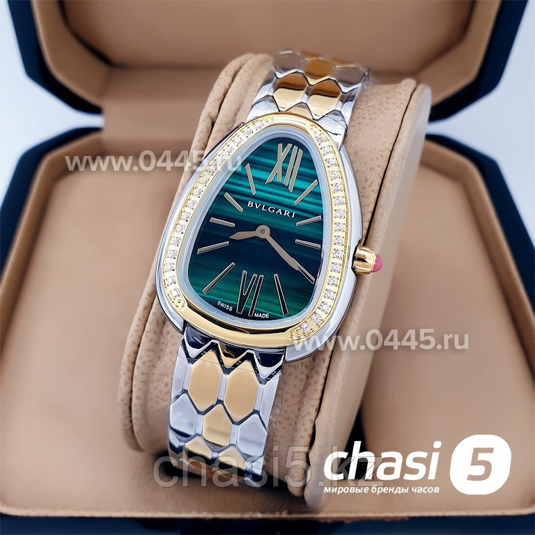 Женские наручные часы Bvlgari Serpenti Tubogas Watch (19649)