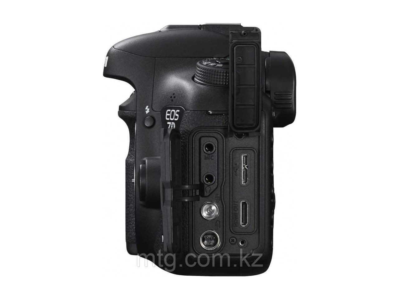 EOS 7D Mark II Body + Wi-fi adapter, черный, 20Mpx CMOS, 1920x1080, экран 3.0'', Li-ion - фото 2 - id-p106033487