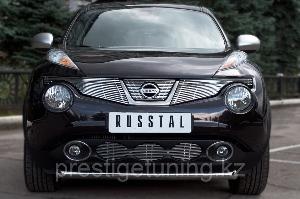 Защита переднего бампера d63 (дуга) Nissan Juke 2010-14 - фото 1 - id-p106045751