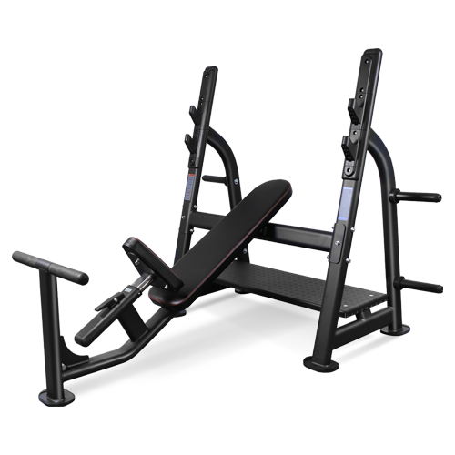 Скамья для жима наклонная BRONZE GYM BR-1014, фото 1