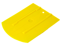 Ракель YT AllStar, желтый, антистатический 100х75мм