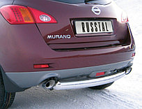 Защита заднего бампера d76 Nissan Murano 2010-13