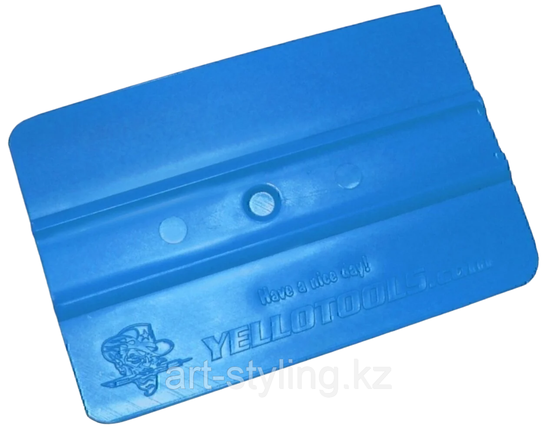 Ракель YT ProBasic, жесткость 62, синий, 100 мм, фото 1