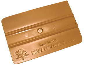 Ракель YT ProBasic, жесткость 72, золотой, 100 мм