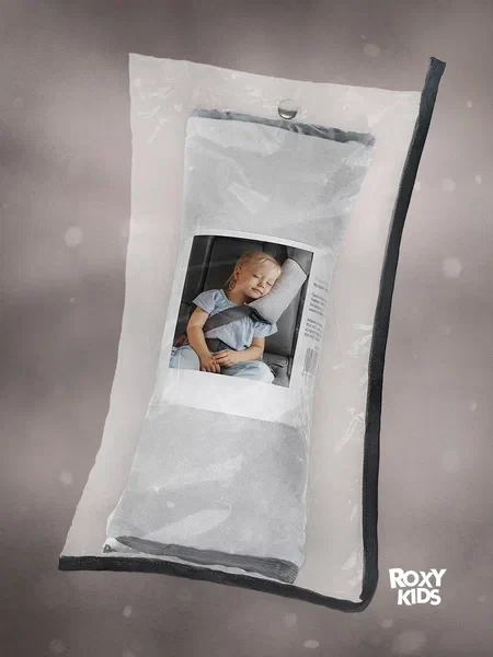 ROXY-KIDS Подушка накладка на ремень безопасности в машину детская - фото 5 - id-p106046362