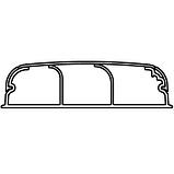 DKC 09501 Кабель-канал 90х50 мм, с фронтальной крышкой, фото 2