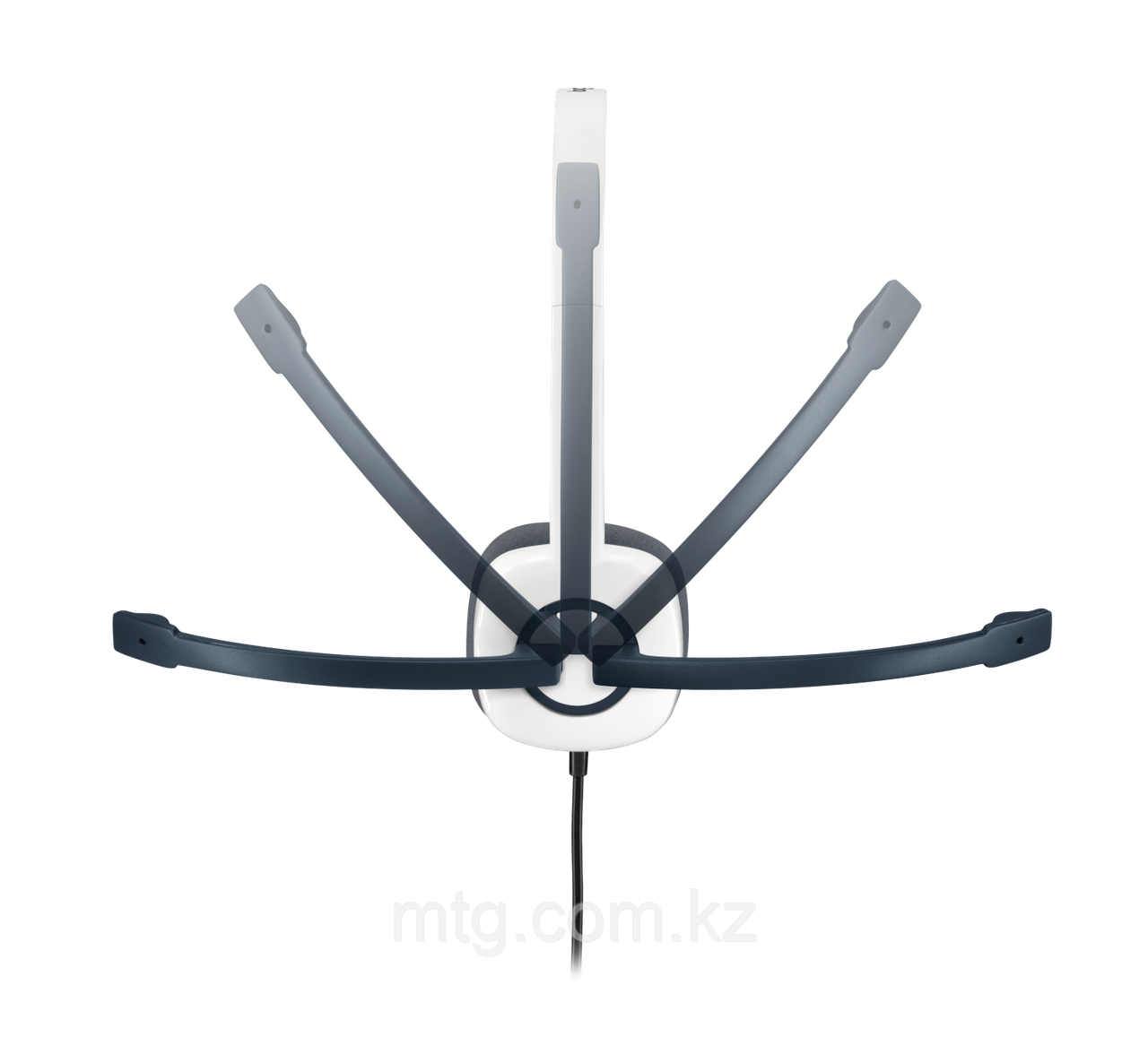 Гарнитура Logitech H150 White (белая, 2 x 3.5мм, элементы управления на кабеле, кабель 1.8м) (M/N: A-00029) - фото 9 - id-p106046467