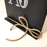 Тейбл-тент А5 табличка настольная 150х210 мм / Тейбл-тент А5 үстел тақтайшасы 150х210 мм, фото 3