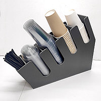 Диспенсер №1 стаканы, трубочки, крышки / №1 диспенсер бір рет қолданылатын стақандар мен түтікшелерге арналған