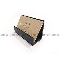 Визитница черная 85х50х30 мм / Визит карточкасын салғыш 85х50х30 мм