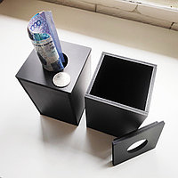 Коробочка для чаевых 80х80х125 мм / Шайлыққа арналған қорап 80х80х125 мм