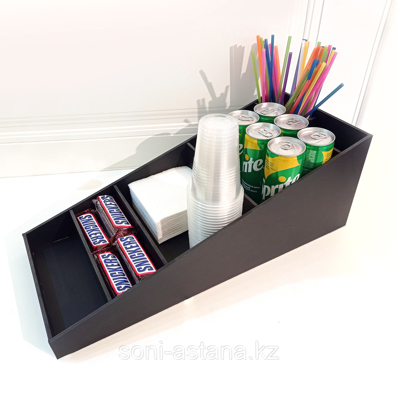 Органайзер №6 для напитков и сладостей / №6 органайзер түтікшелер, сусындар мен тәттілерге арналған, фото 1