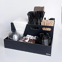 Органайзер №8 для крышек, сахара, салфеток, трубочек / №8 органайзер бір рет қолданылатын ыдыс-аяққа арналған