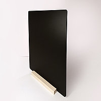 Настольная табличка А3 на деревянной подставке / Тейбл-тент А3 ағаш тіреуіште