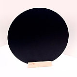 Тейбл-тент Круглый d 20см на деревянной подставке / Дөңгелек тейбл-тент d 20см ағаш тіреуіште, фото 3