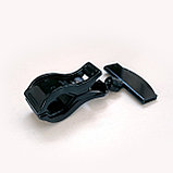 Ценникодержатель MINI на прищепке черный (без таблички) / MINI Қыстырғыштағы баға көрсеткісін ұстағыш қара, фото 2