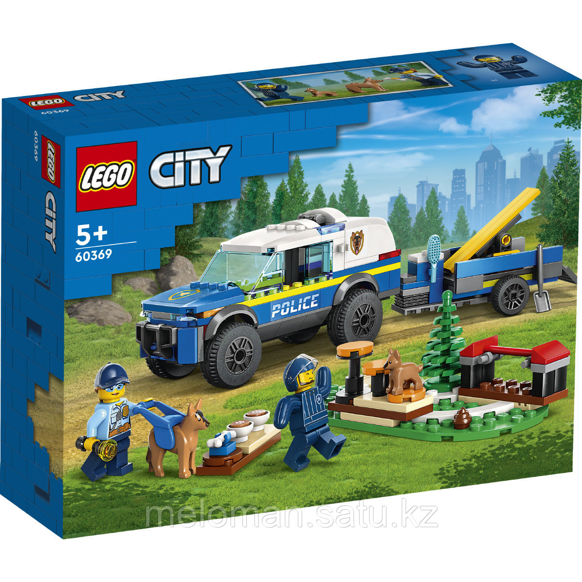 LEGO: Дрессировка собак мобильной полиции CITY 60369 - фото 2 - id-p106046668