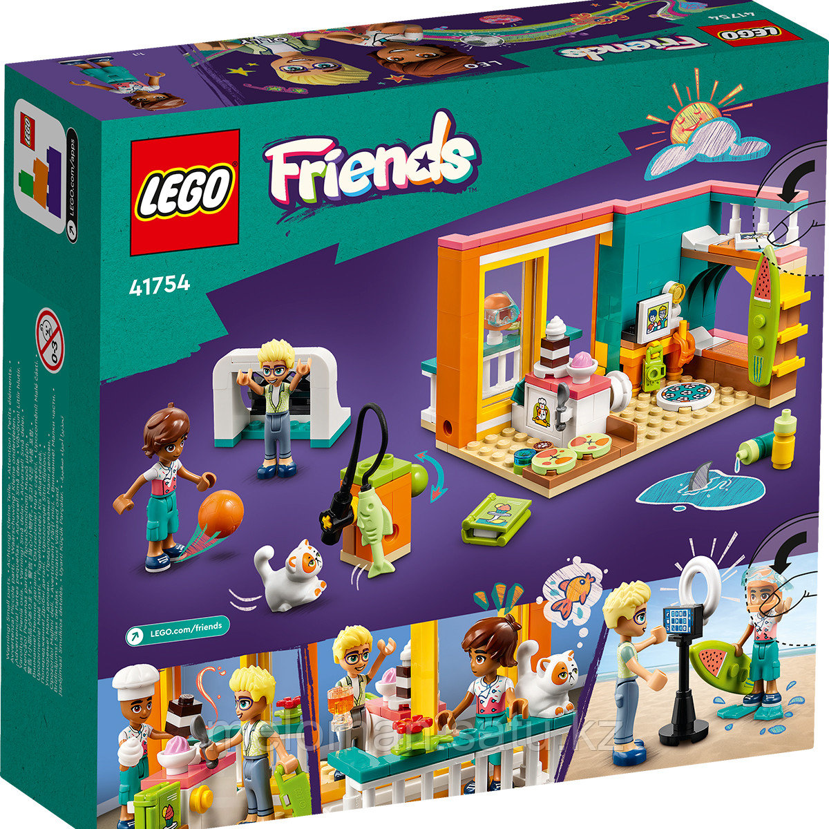 LEGO: Комната Лео Friends 41754 - фото 3 - id-p106046692