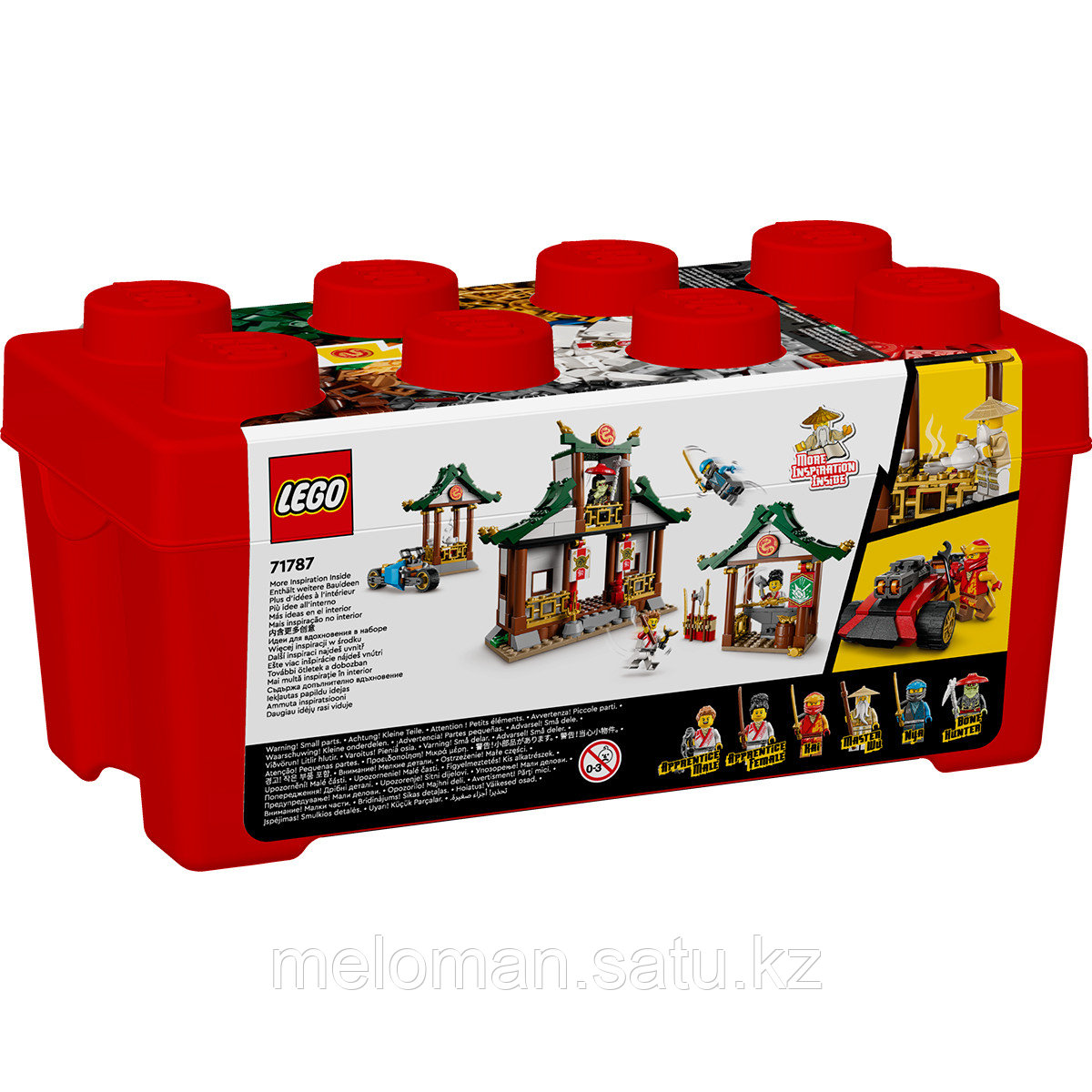 LEGO: Креативная коробка с кубиками ниндзя Ninjago 71787 - фото 3 - id-p106046704