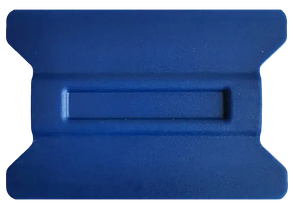 Ракель синий, фигурный с магнитом
