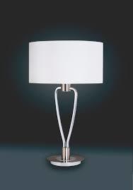 Лампа настольная PARIS II Мат. никель excl. 1 x E27, max. 60W IP20 TRIO 500200107