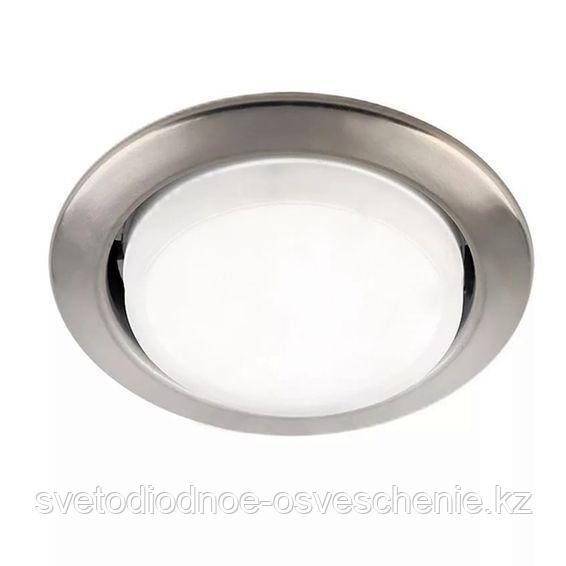 Светильник встр. СВ01-06 GХ53 220В 50Гц сатин никель TDM  SQ0359-0060, фото 1