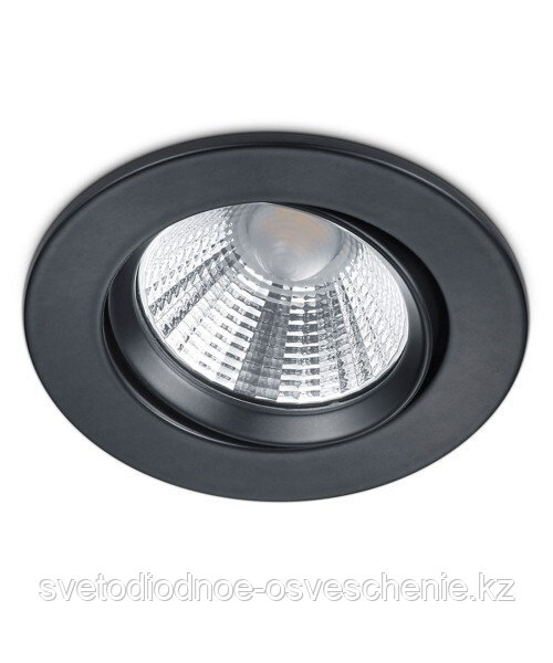 Споты встроенные Pamir Черный мат. incl. 1 x SMD, 5,5W, 3000K, 345Lm IP23 TRIO 650510132