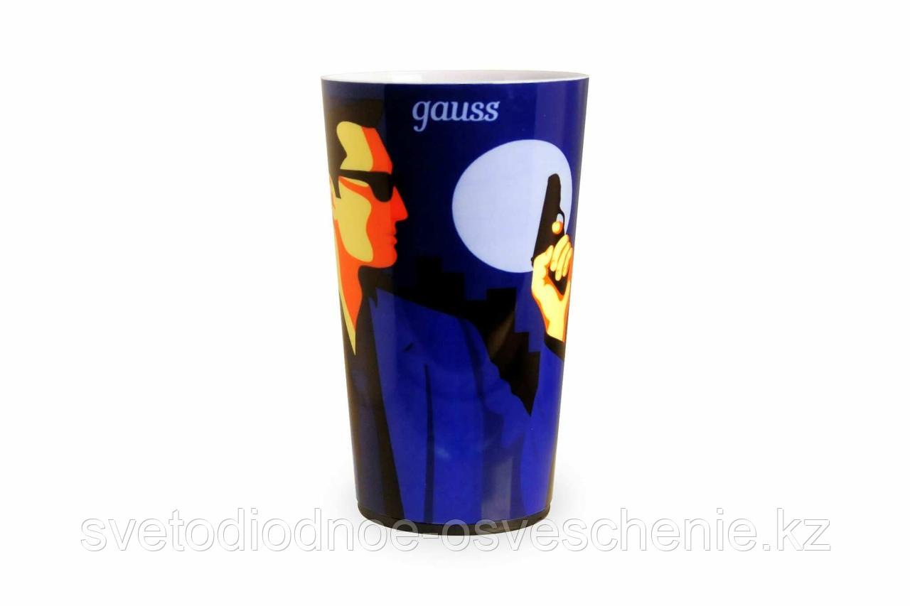 LC001 Стакан с подсветкой Gauss модель LCUP James Bond 3XLR44 LED, фото 1