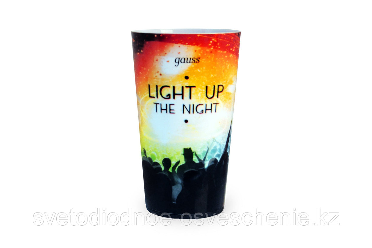 LC004 Стакан с подсветкой Gauss модель LCUP Party 3XLR44 LED, фото 1