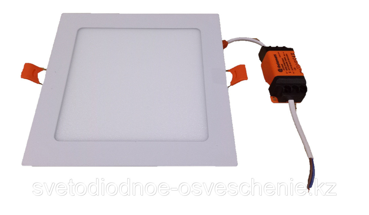 Даунлайт встр. квадратный LED 18W 6000K 225*225mm GLM020463/51319/ - фото 1 - id-p106049689