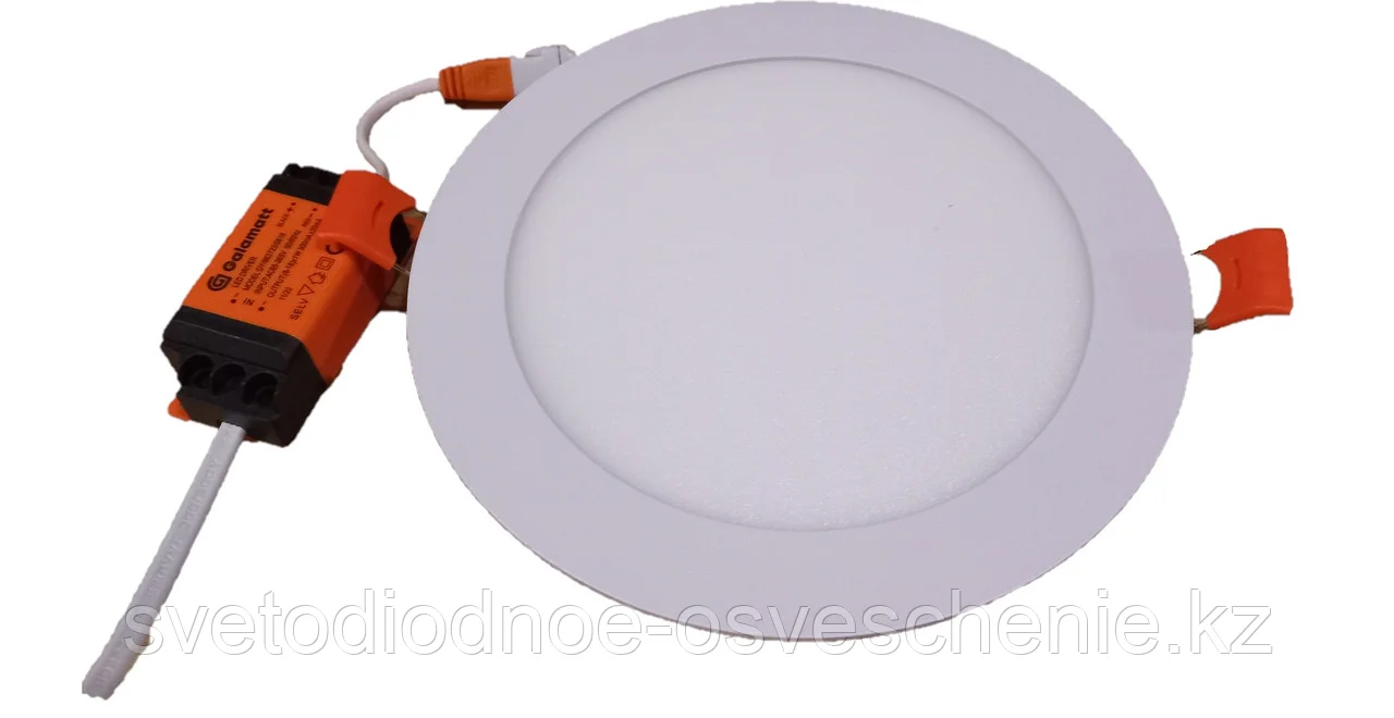 Даунлайт встр. круглый LED 18W 4000K 220*20mm GLM020444, фото 1
