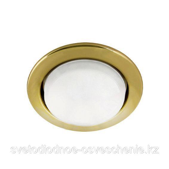 Светильник встр. СВ01-06 GХ53 220В 50Гц золото TDM  SQ0359-0059 (1шт.), фото 1