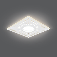 BL127 Светильник Gauss Backlight Квадрат. белый, 3W Gu5.3 LED 3000K 1/40