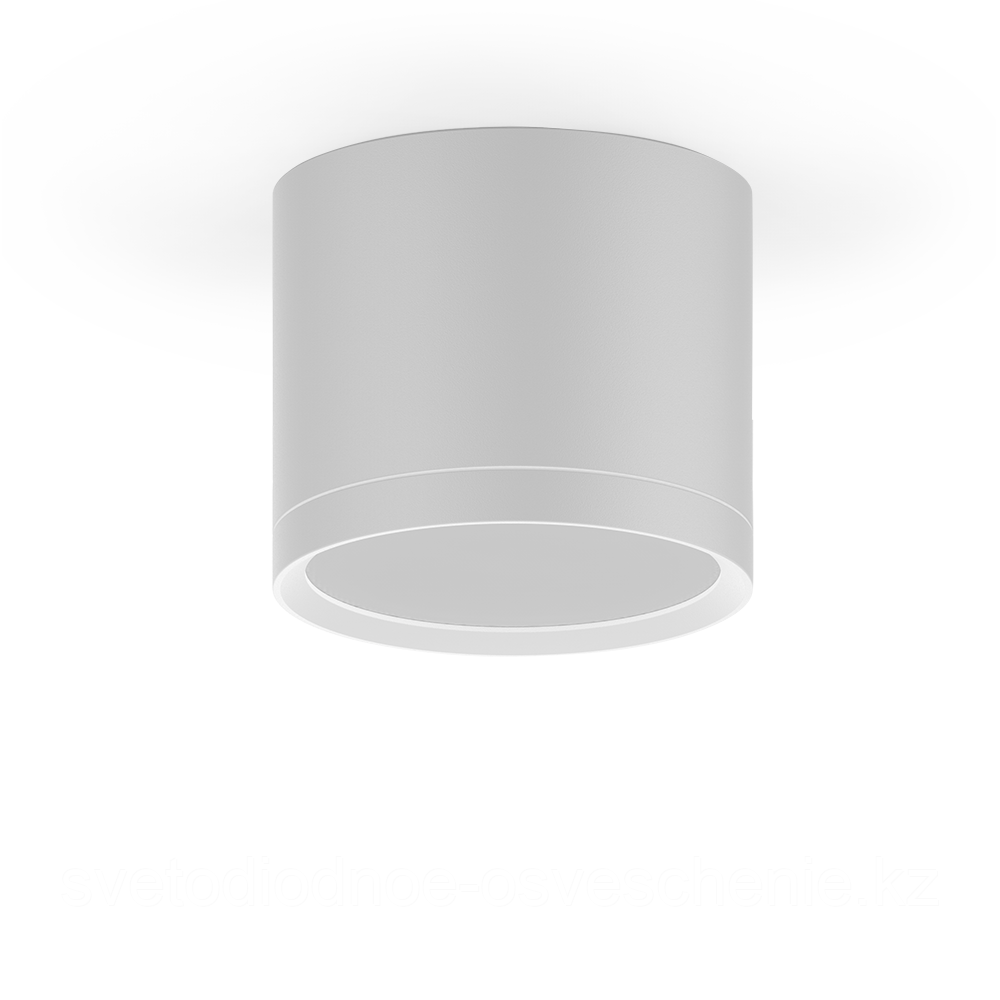 HD025 Cветильник Gauss Overhead накл цик10W 700lm 3000K 88*75мм (белый) с расс LED/76121/