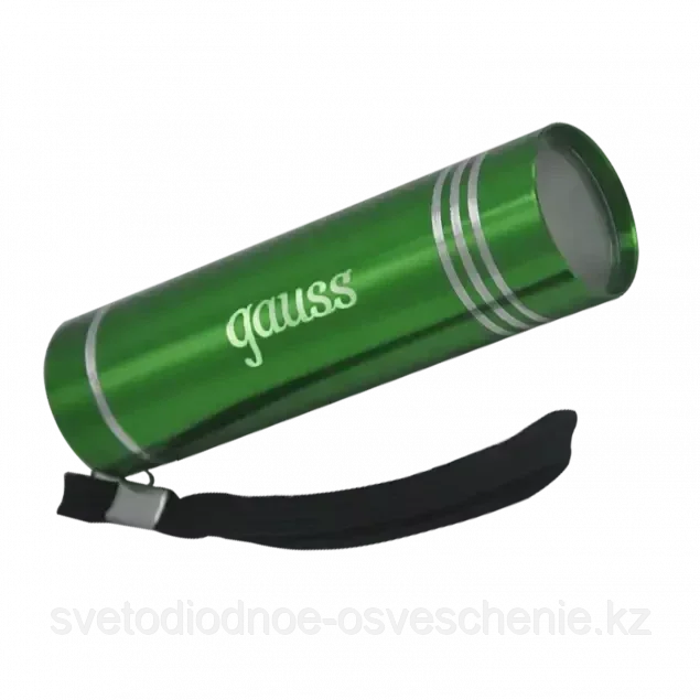 GF107 Фонарь ручной Gauss модель GFL107 2W 120lm 3xAAА LED 1/48/240