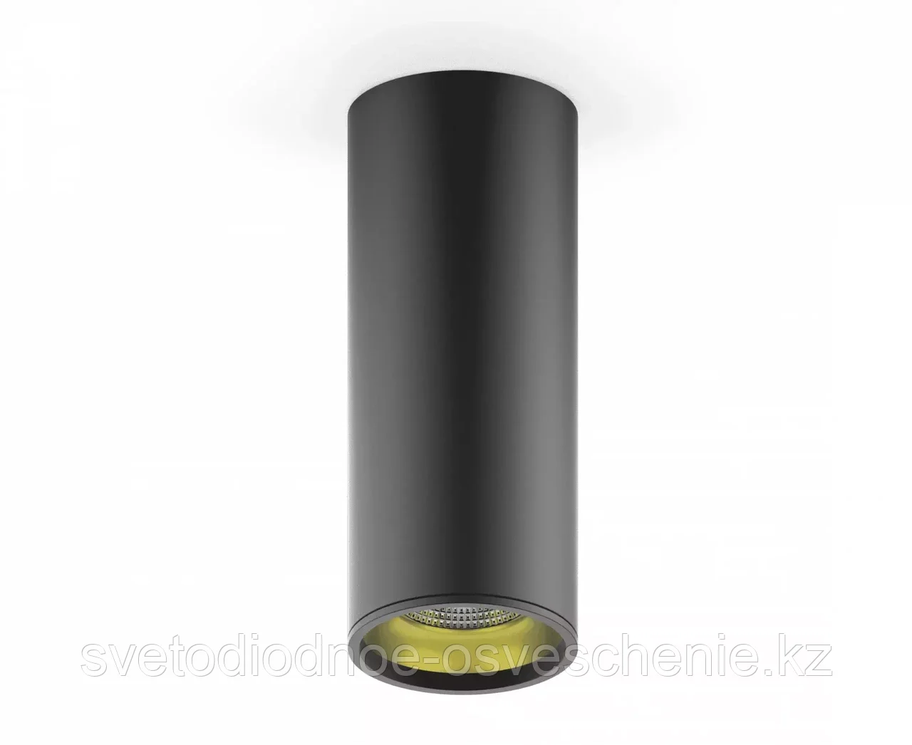 HD009 Светильник Gauss Overhead накл цил.12W 900Lm 3000K IP20 170-240V IP20 79*200mm черн /74370/