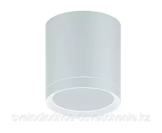HD023 Светильник Gauss Overhead накл цилин 6W 400Lm 300K IP20 68*75mm белый с расс