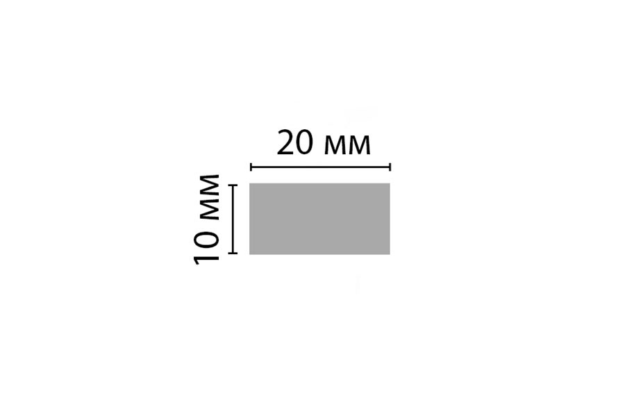 Молдинг DECOMASTER D047-114 (20*10*2900мм) - фото 2 - id-p106050784