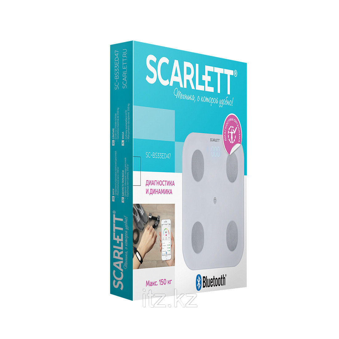 Напольные весы диагностические Scarlett SC-BS33ED47 - фото 3 - id-p106051850