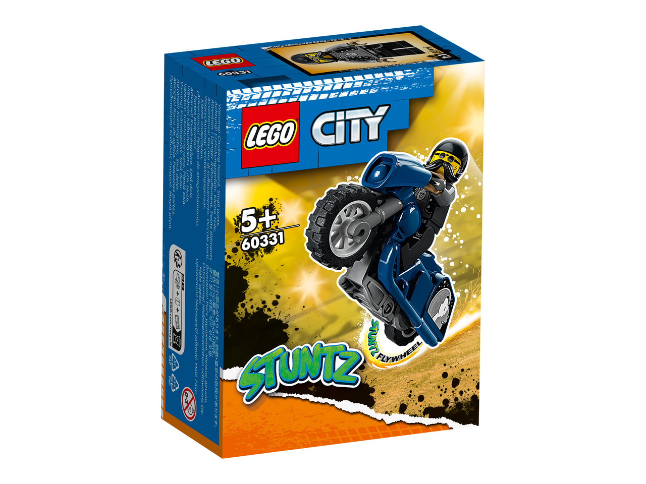 60331 Lego City Stuntz Туристический трюковой мотоцикл, Лего город Сити