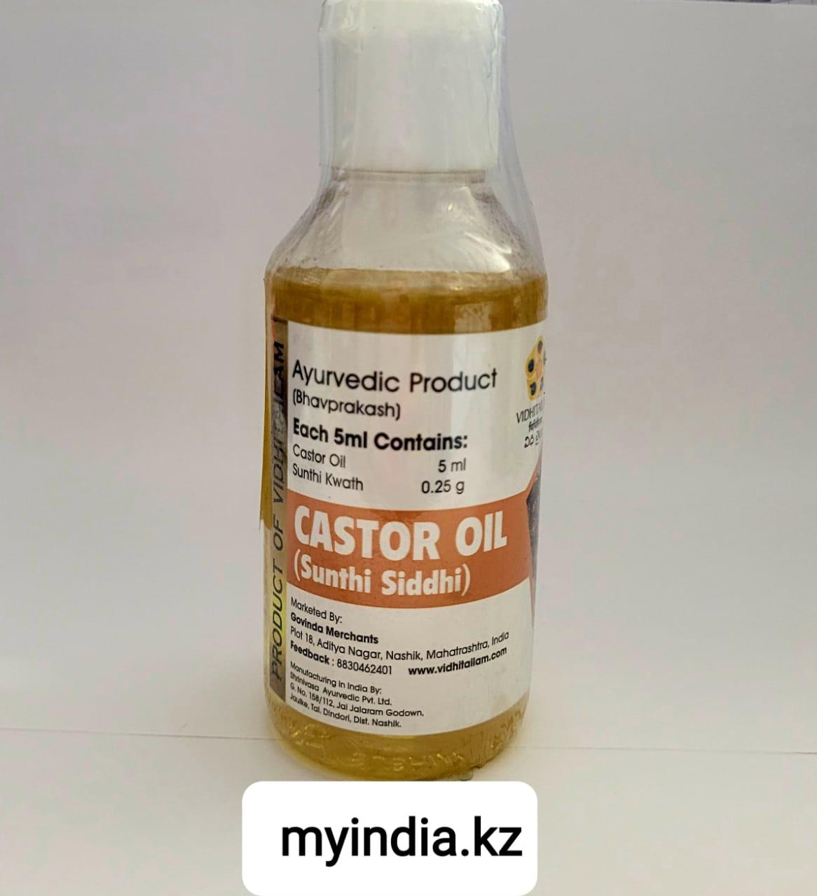 Касторовое масло, ( Castor oil ) Bhavprakash Ayurvedic Product,100 мл ...